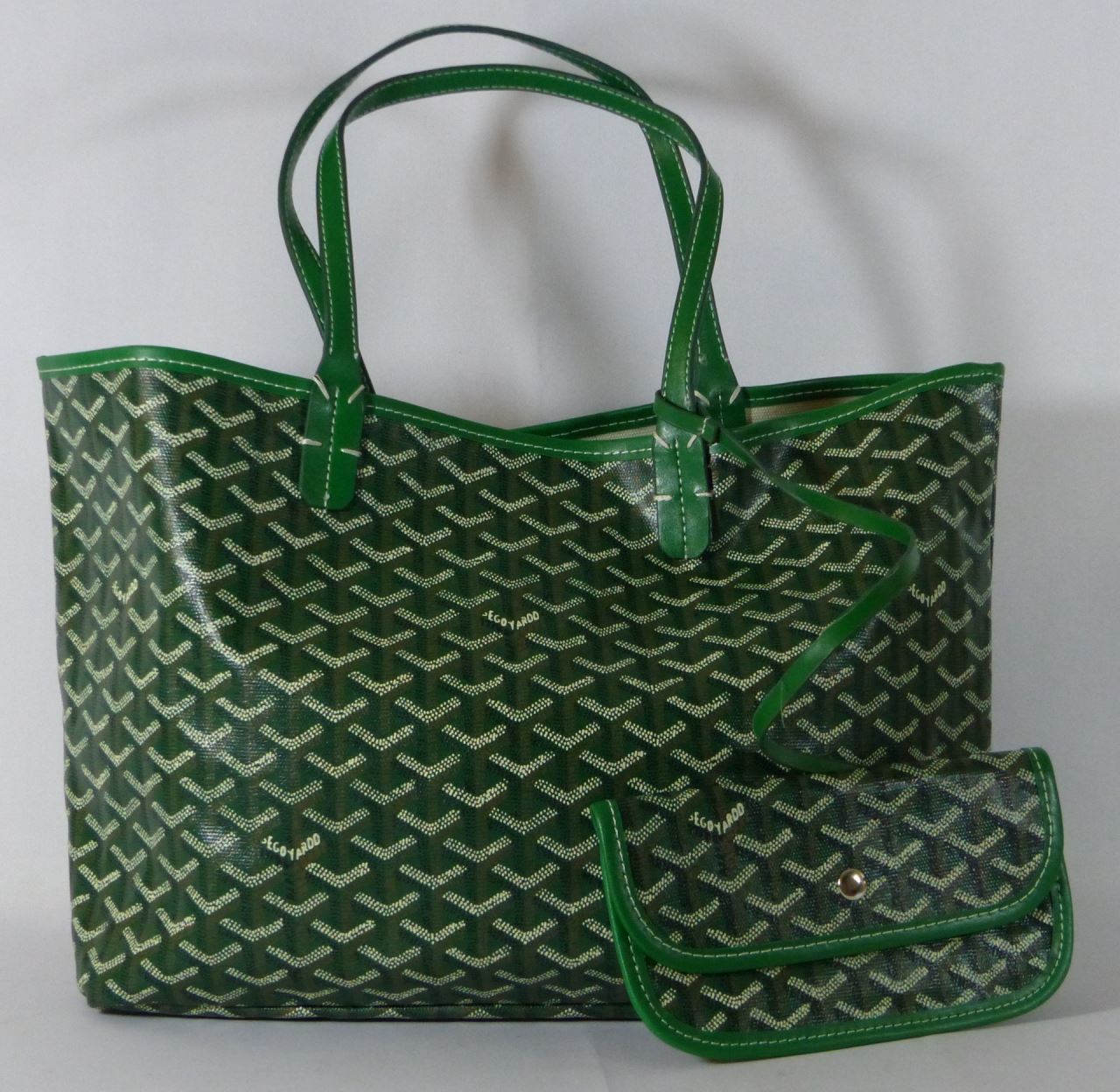 Goyard Tote Medium size in Green, Women's Fashion, Bags & Wallets