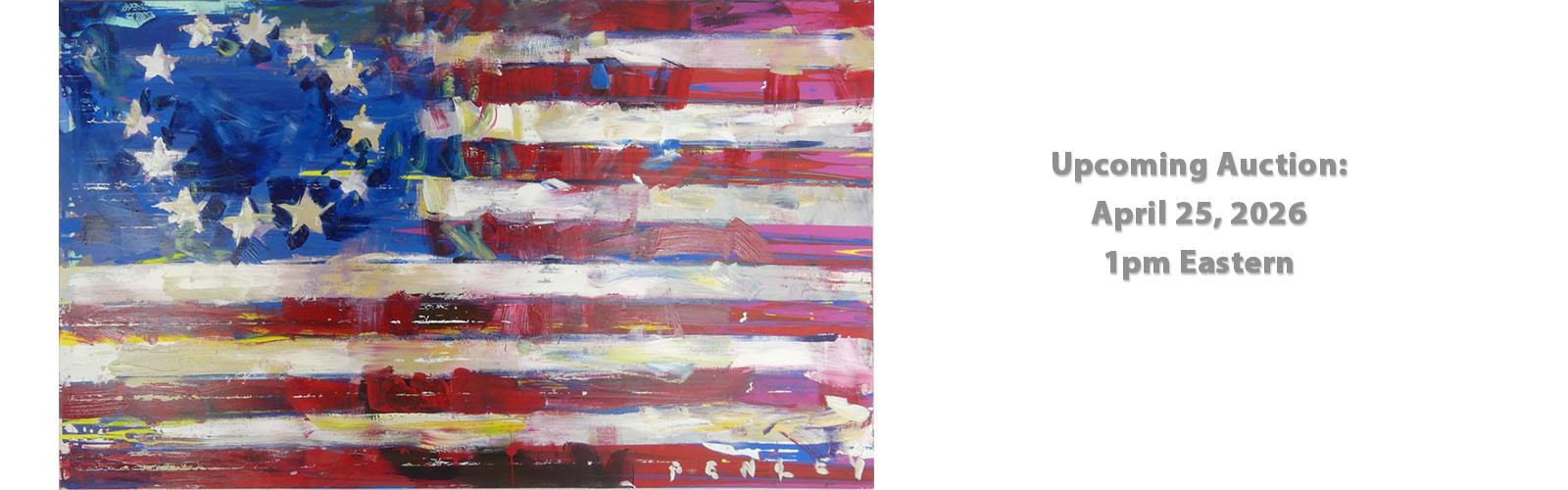 steve penley betsy ross american flag acrylic painting